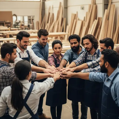 Multicultural Carpentry Collaboration in Vibrant India Workshop