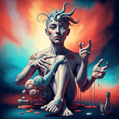 Abstract Human Representation | Surreal Artwork