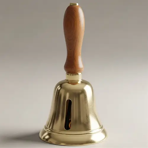 Handbell with Short Handle | Custom Bells for Sale