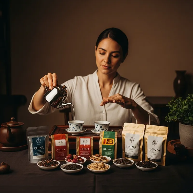 Tranquil Tea Ceremony with Chinese & Sri Lankan Blends | Anette's Serenity