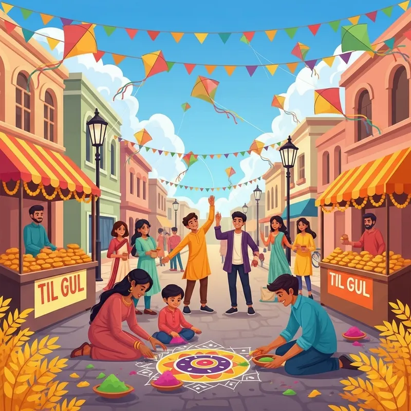 Makar Sankranti Celebration in India