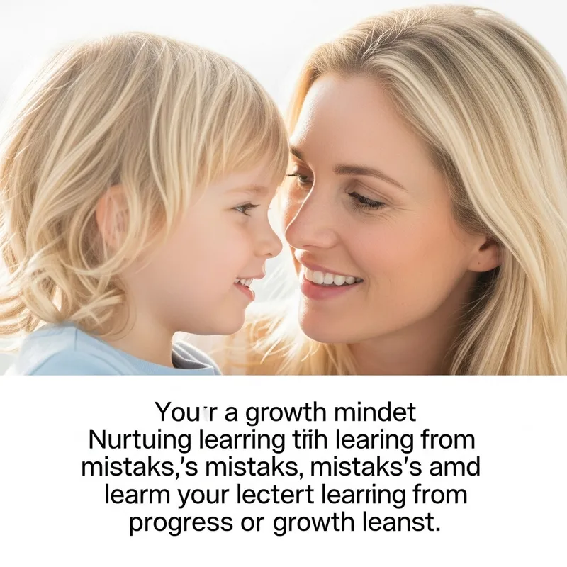 Supportive Blond Mother Encouraging Progress and Learning | Tender Family Moment