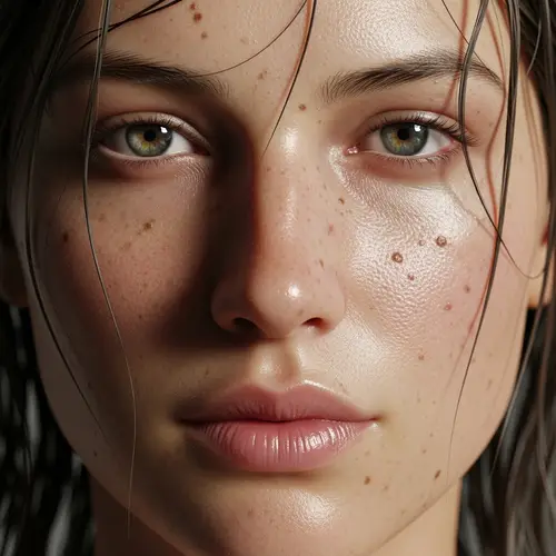Photorealistic Human Texture Image with Varying Details