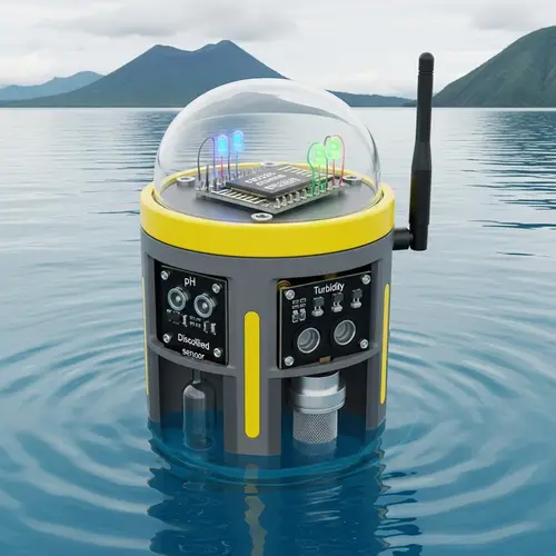 Water Quality Monitor Design Prototype with ESP8266 in Taal Lake