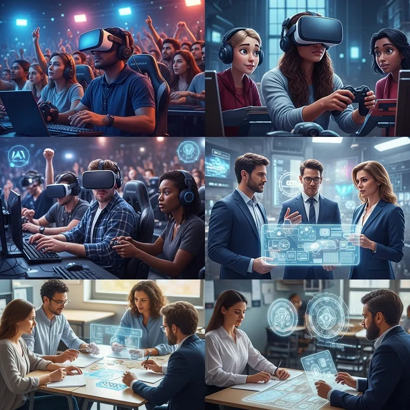 Visions of Future Gaming: VR, ESports, AI, Multi-Platform & Blockchain