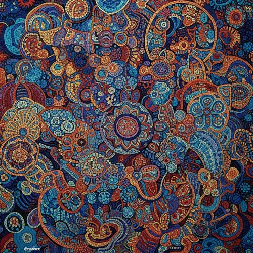 Abstract Art Inspired Digital Masterpiece