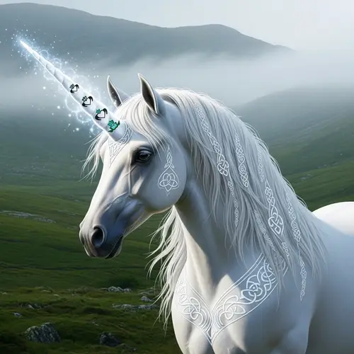Celtic Unicorn: Symbol of Purity and Grace