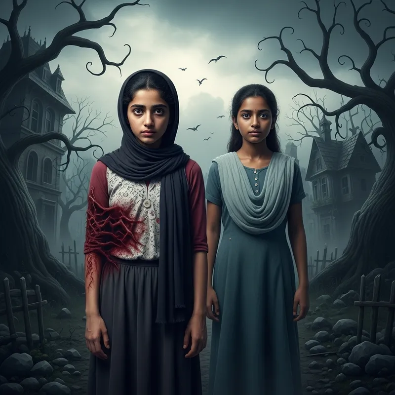 Supernatural Encounter: Possessed Girl and Haunting Ghost