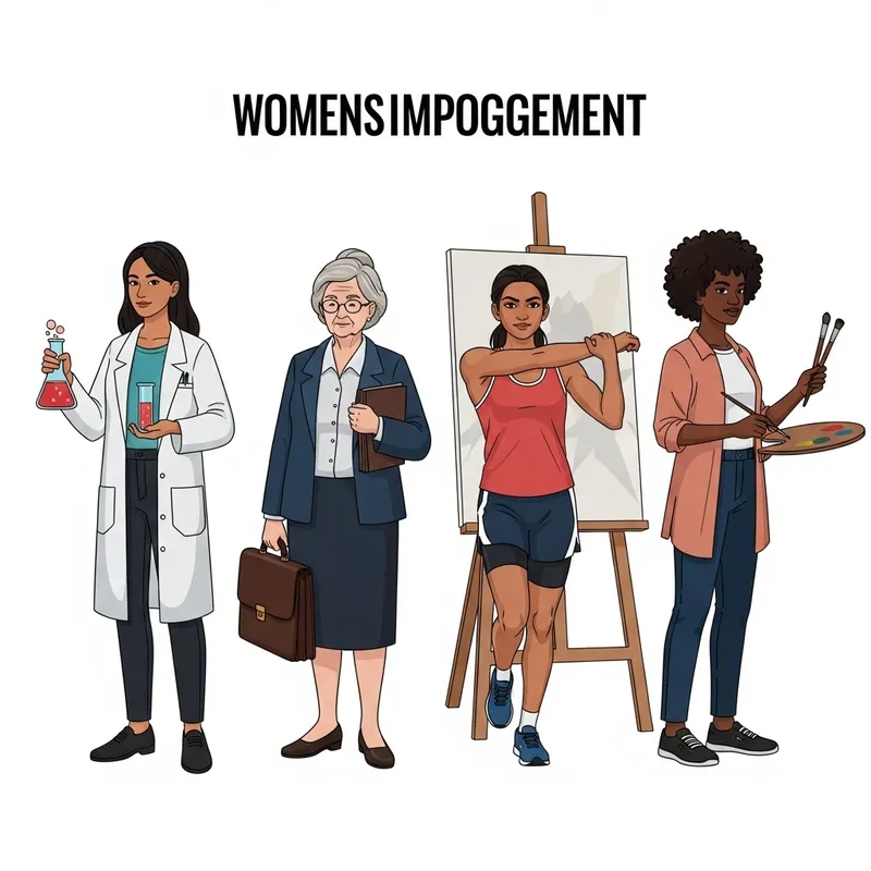 Digital Art of Women Empowerment Digital Art of Women Empowerment