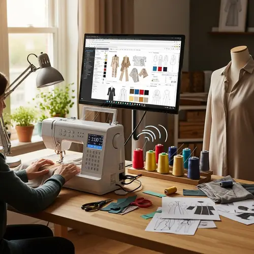Innovative Clothing Design Website - Crafting with Technology