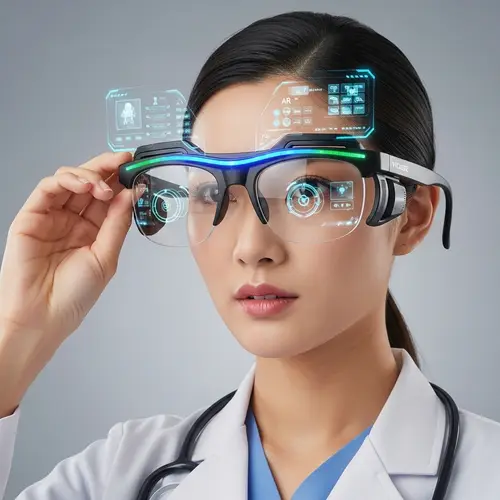 Connected Smart Glasses for Healthcare Professionals | Cutting-Edge Features
