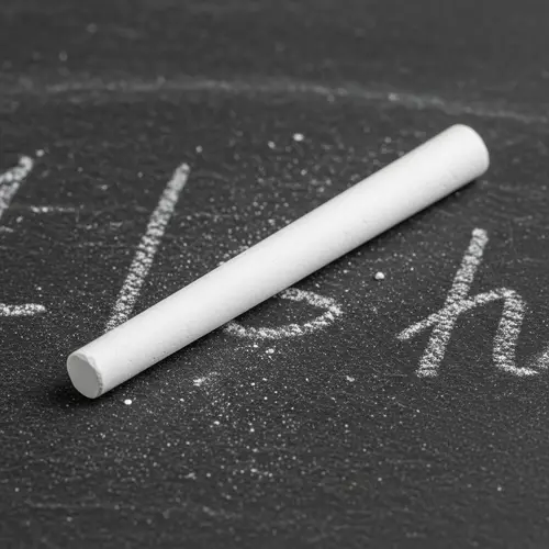 White Chalk: High-Quality Writing Tool