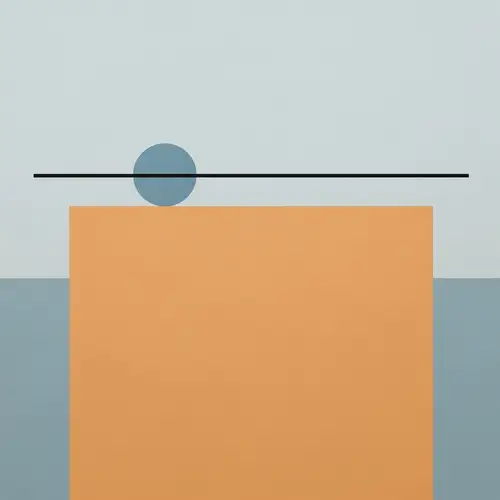 Minimalist Art Style: Simple Shapes & Colors