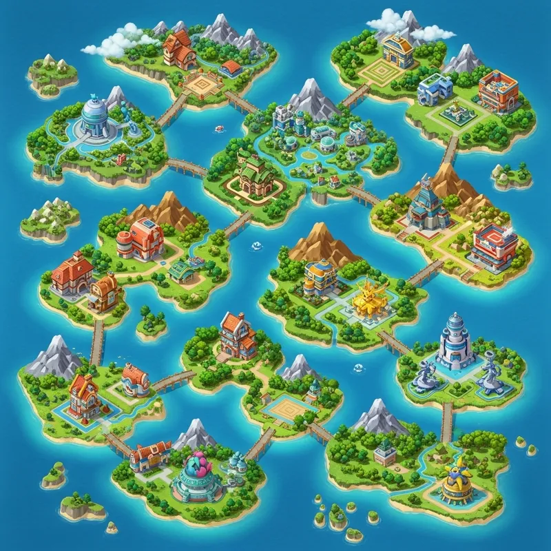 Pokemon-inspired Archipelago Map of the Philippines