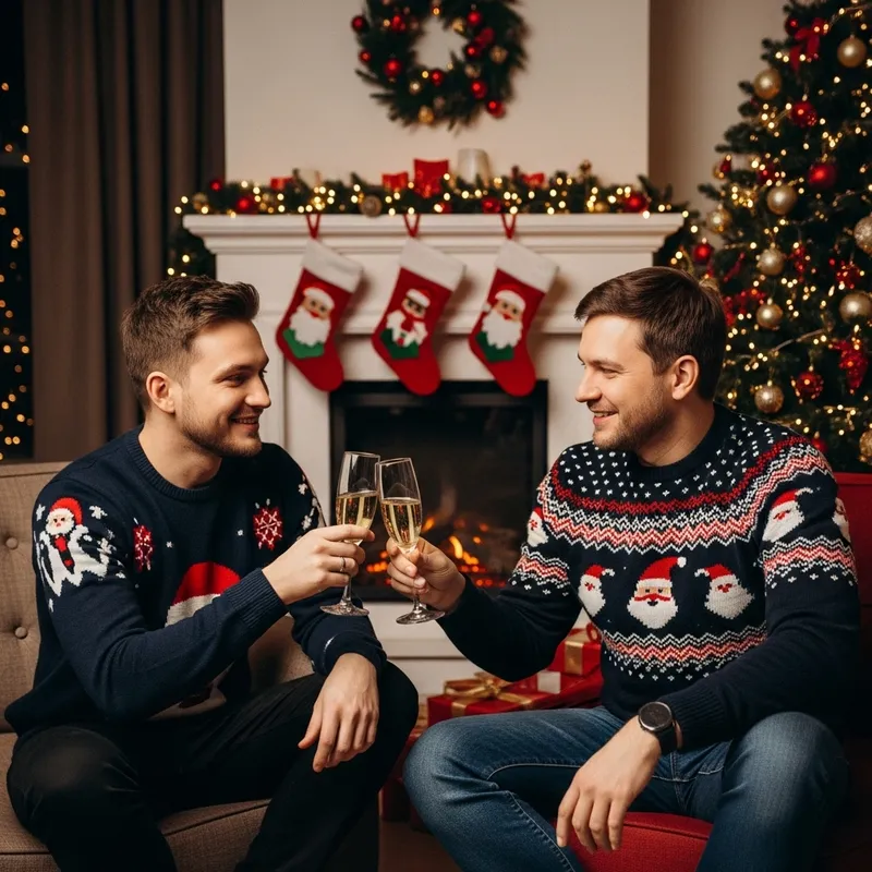Russian Shaman Yaroslav Dronov Celebrates Christmas with Telegram Creator Pavel Durov