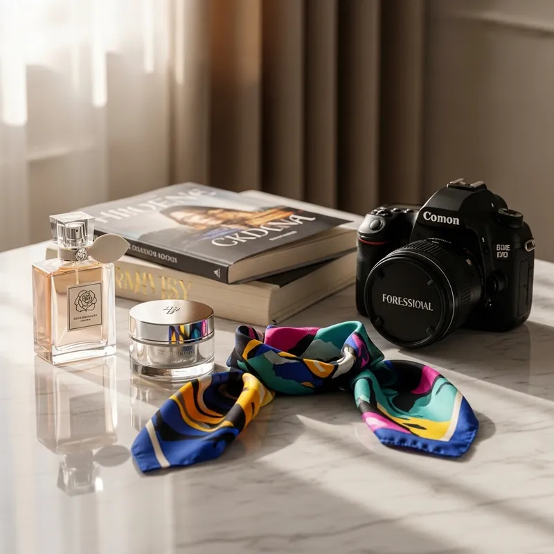 Luxury Products on Elegant Display