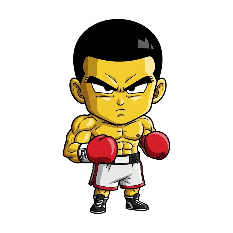 Pixel Boxer - Stylized SD Character Design