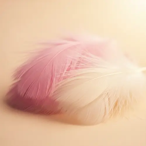 Tenderness Personified: Soft Feathers Close-up