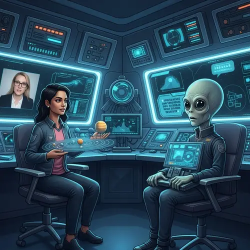 Intergalactic Agents: Gathering Solar System Intelligence