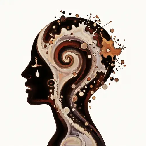 Dynamic Swirl of Colors: Abstract Human Emotion in Expressionism