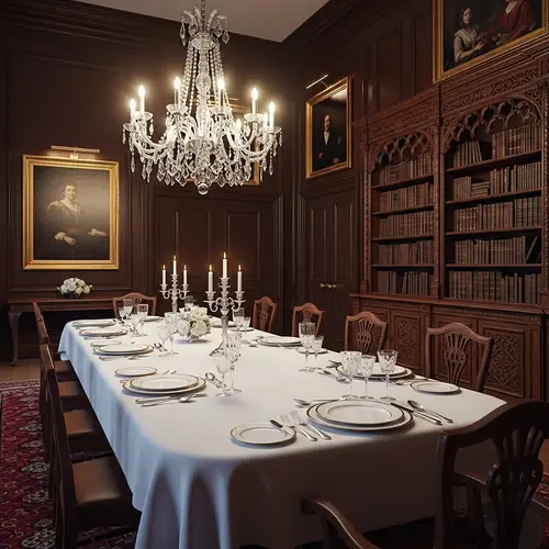 Sophisticated Dining Experience | Finely Crafted Table Setting