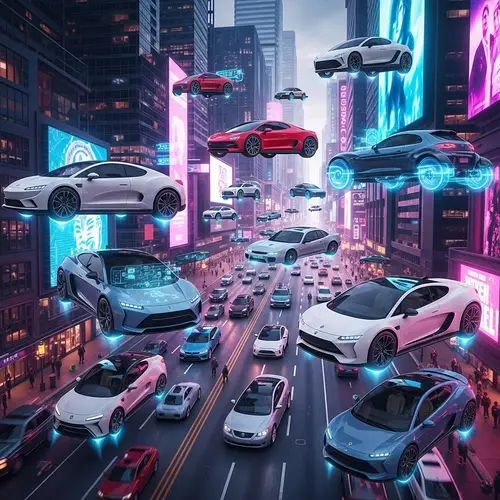 Futuristic Cars: A Glimpse into Tomorrow's Cityscape