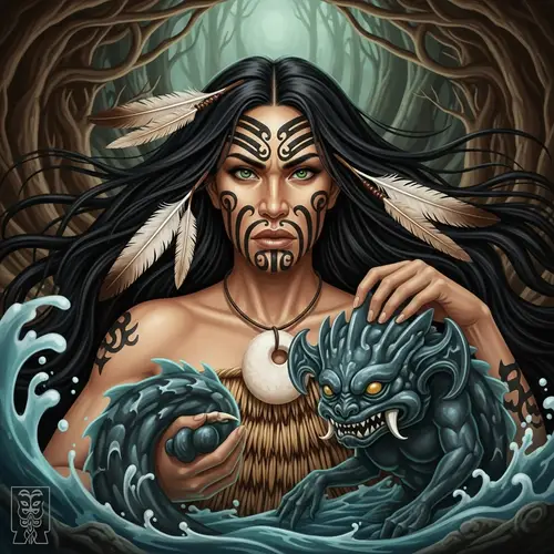 Hinenuitepo: Māori Goddess of the Underworld