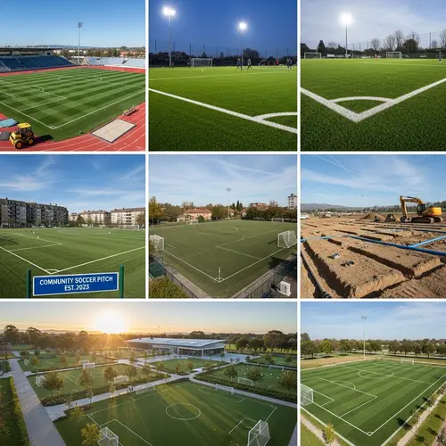 Landscape Soccer Field Project Images