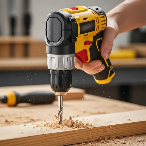 Handheld Power Tool for Drilling Holes - The Drill