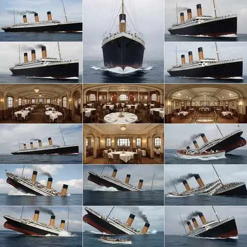 Detailed Titanic Images for Historical Research Project