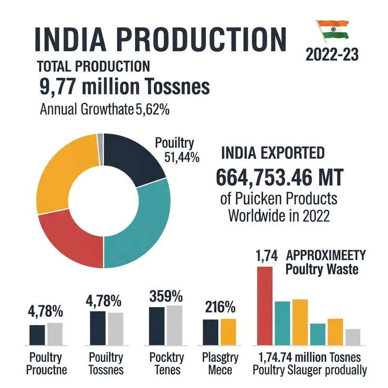 India Meat Production Statistics 2022-23: Key Insights