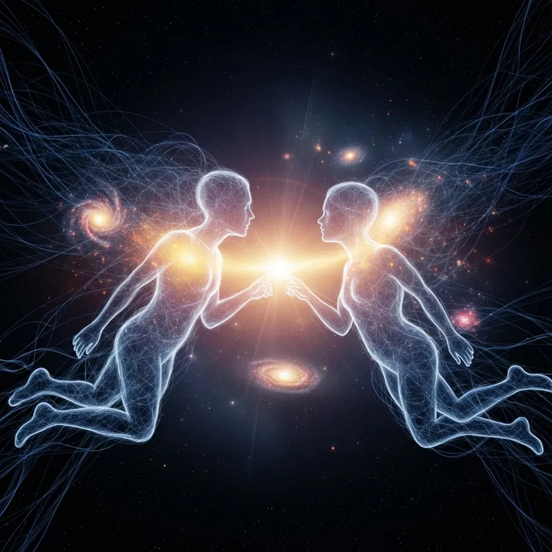 Soul Connection: Ethereal Harmony in the Cosmos
