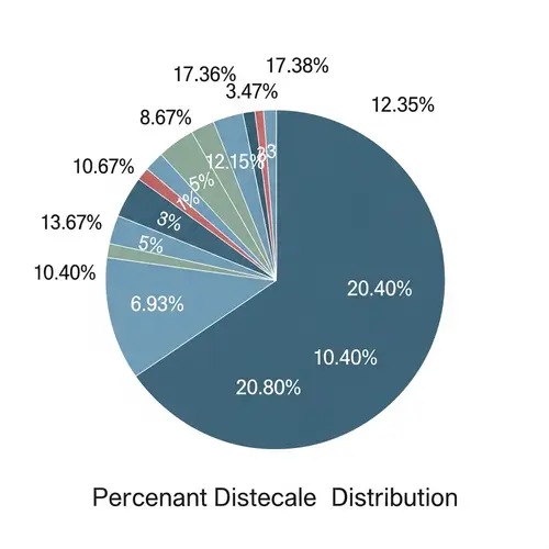 Dynamic Pie Chart: Key Percentage Distributions