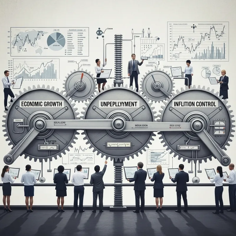 Balancing Economic Growth, Unemployment, and Inflation Analysis