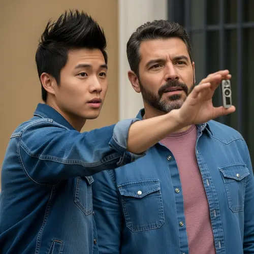 21st Century Encounter: Asian & Hispanic Men's Fascinating Adventure