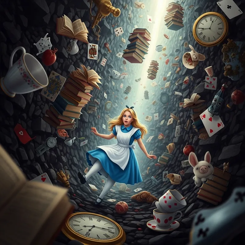 Alice in Wonderland - Tumbling into a Fantastical World