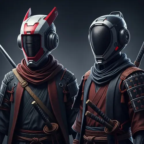 Daft Punk Are Sekiro-Styled Characters: A Vision of Fusion