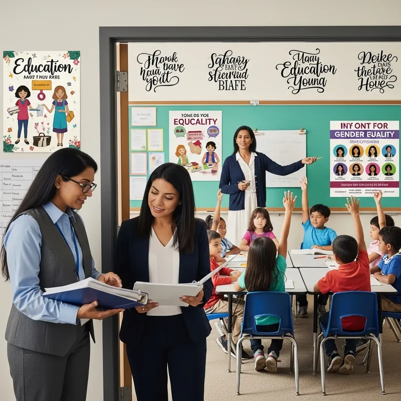 Empowering Women Through Education: Diverse Scene of Inspiration