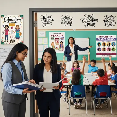 Empowering Women in Education: Inspiring Scene of Diversity