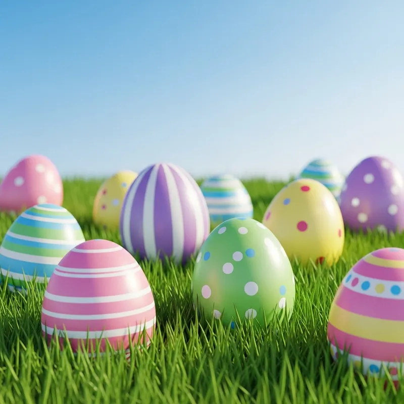 Intricately Designed Easter Eggs | Delightful Pastel Colors