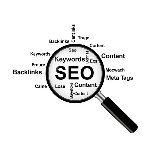 SEO in Minimalist Design | Keywords, Backlinks, Content