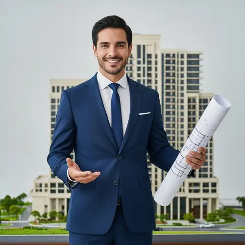 Hispanic Male Real Estate Expert | Confident & Approachable Professional