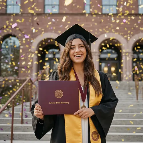 Joyful Graduation Portrait Photography