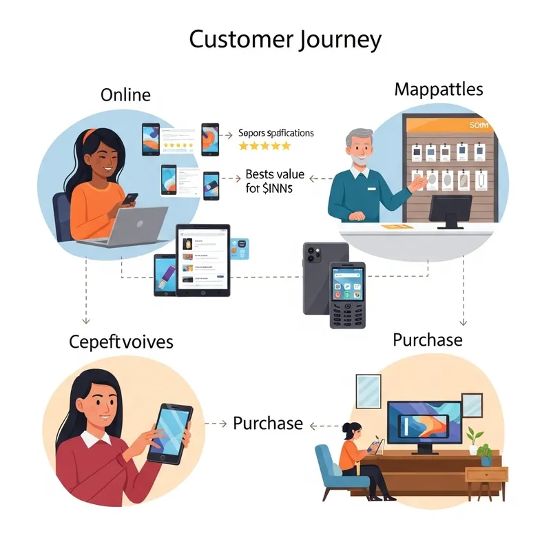 Cellular Phone Services - Customer Journey Overview