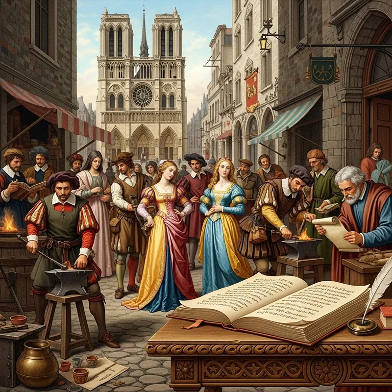 Victor Hugo in Renaissance Ambiance