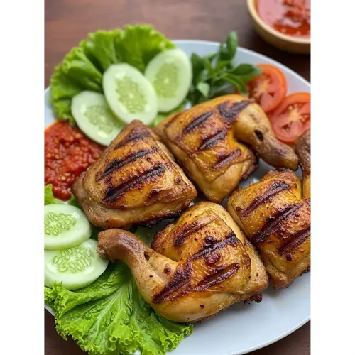 Authentic Ayam Gepuk Family Meal | Serene Dining Experience