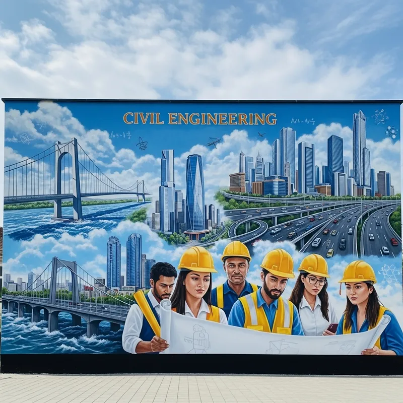 University of Civil Engineering Mural University of Civil Engineering Mural