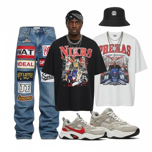 Vintage 2000 Men's Outfit: Aesthetic Inspiration