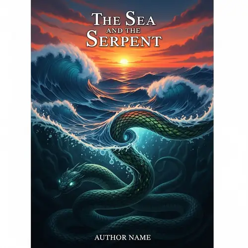 The Sea and the Serpent - Cover Illustration