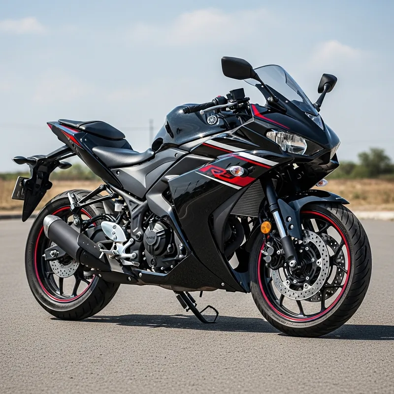 Sleek Yamaha R3 Sport Bike | Aerodynamic Design Sleek Yamaha R3 Sport Bike | Aerodynamic Design
